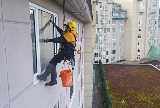 Rope Access Window Cleaning